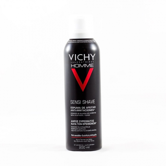 Vichy Homme espuma de afeitar piel sensible 200 ml aerosol 