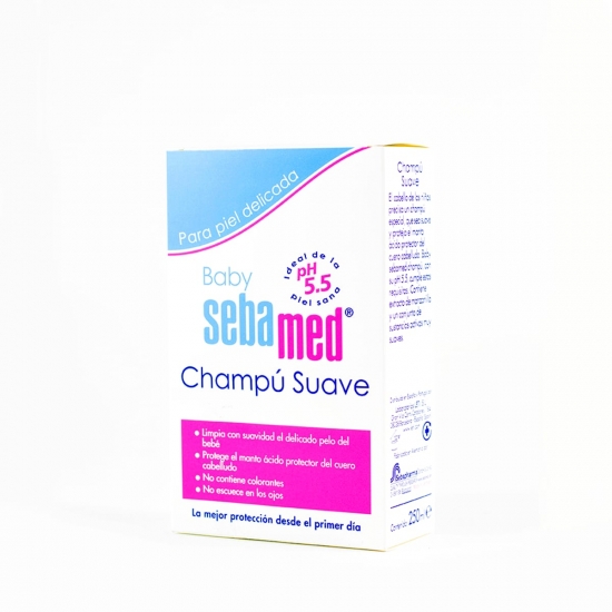 Sebamed baby champu suave 250ml-Farmacia Olmos