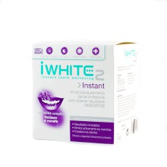 I white 2 instant blanqueamiento 10 moldes+regalo cepillo balnqueante - Farmacia Olmos