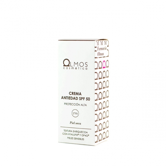 Olmos crema antiedad spf50 piel seca 50ml-Farmacia Olmos