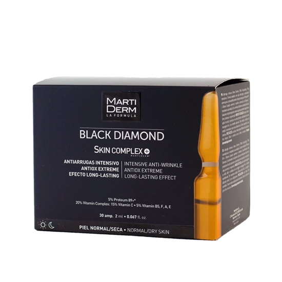 Martiderm Black Diamond Skin complex+  2 ml 30 amp-Farmacia Olmos