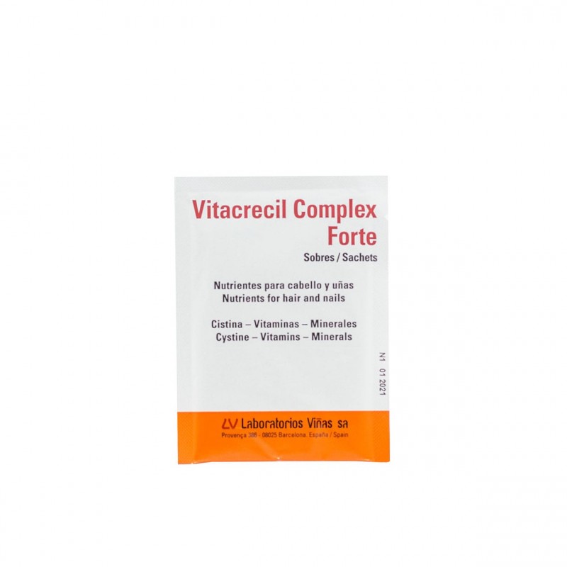 Vitacrecil complex forte  30 sobres - Farmacia Olmos