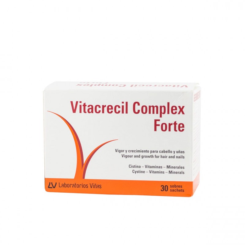 Vitacrecil complex forte  30 sobres - Farmacia Olmos