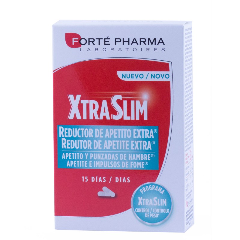 Forte pharma xtraslim reductor de apetito  60 capsulas-farmacia olmos