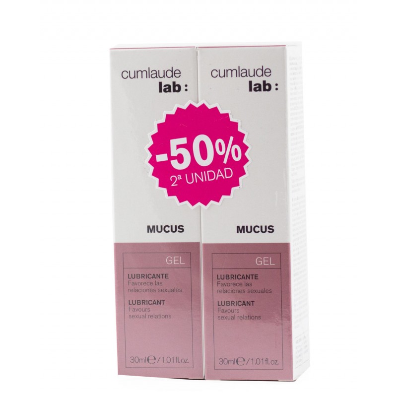 Cumlaude lab: mucus gel lubricante 30 ml duplo-Farmacia olmos