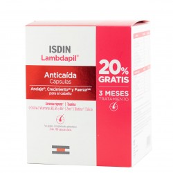 Isdin lambdapil anticaida  180 capsulas-Farmacia Olmos
