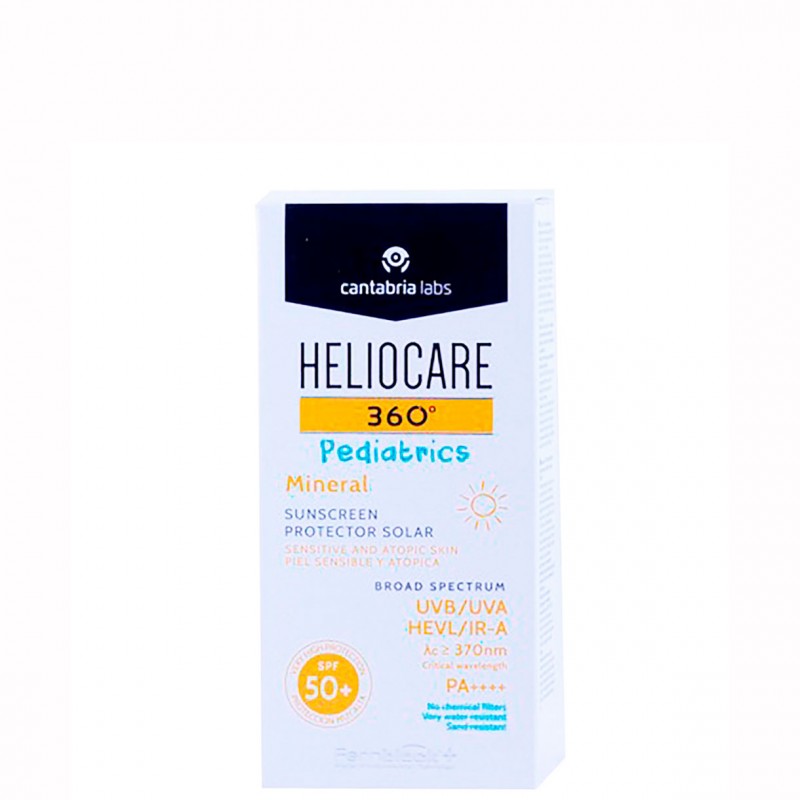 Heliocare 360º pediatrics spf 50 pack mineral 50ml + atopic lotion spray 250ml-Farmacia olmos