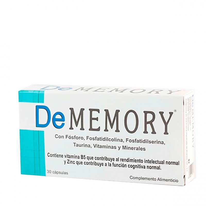 Dememory 30 capsulas-Farmacia Olmos