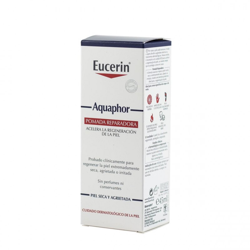 Eucerin aquaphor pomada reparadora  45 ml -Farmacia Olmos