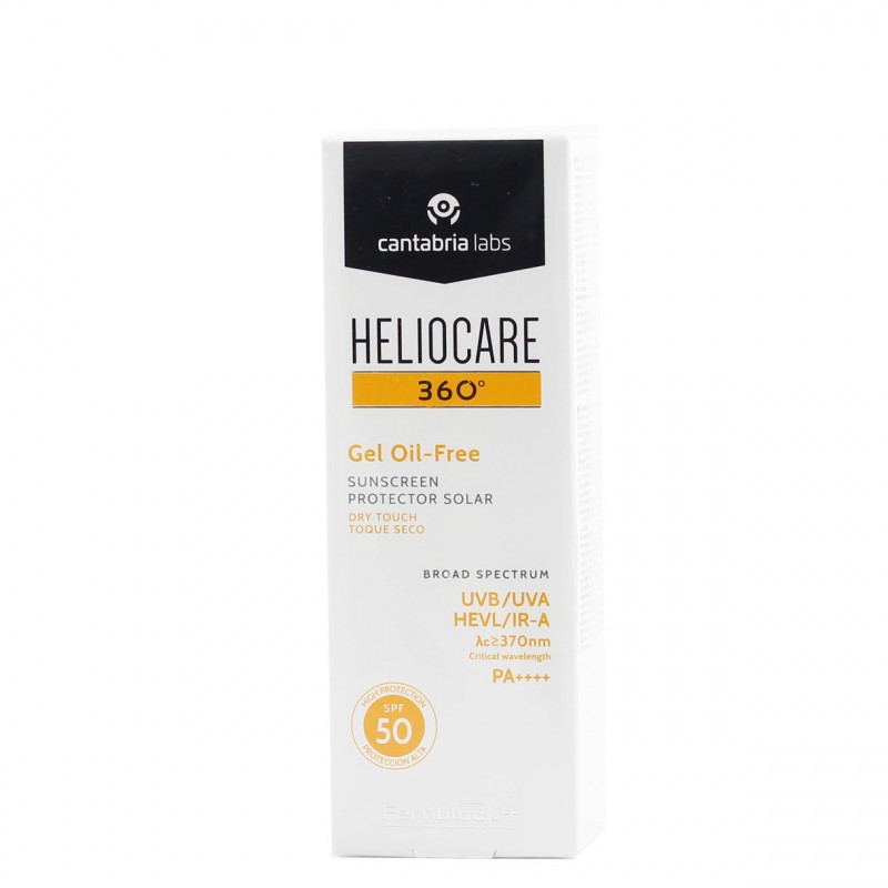 Heliocare 360º spf 50 gel oil-free 50 ml-Farmacia olmos