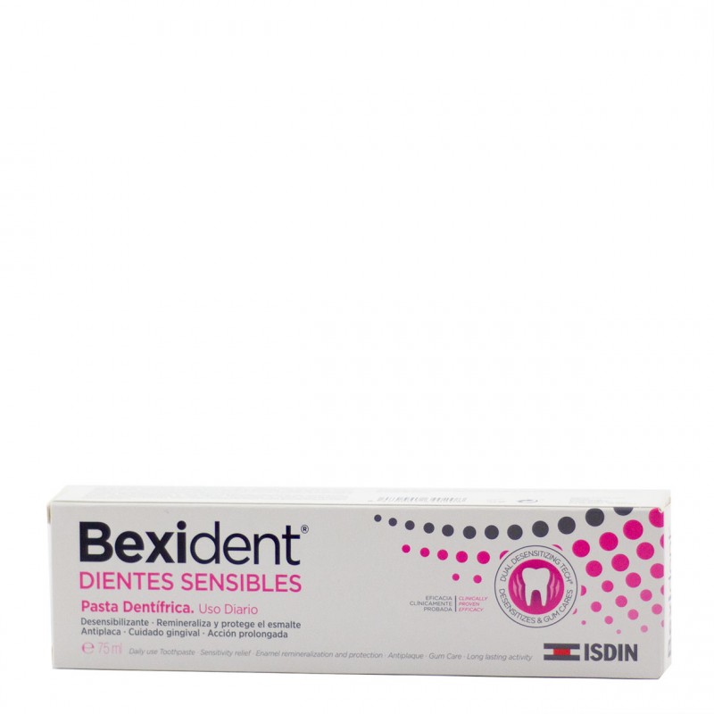 Bexident dientes sensibles pasta dentifrica  75 ml-Farmacia Olmos