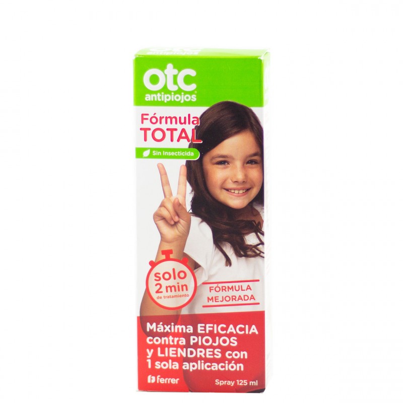 Otc antipiojos formula total spray 125ml-Farmacia Olmos