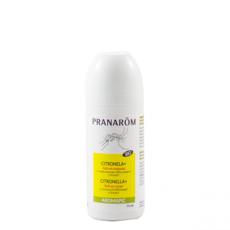 Pranarom aromapic citronela plus roll-on corporal 75ml-Farmacia Olmos