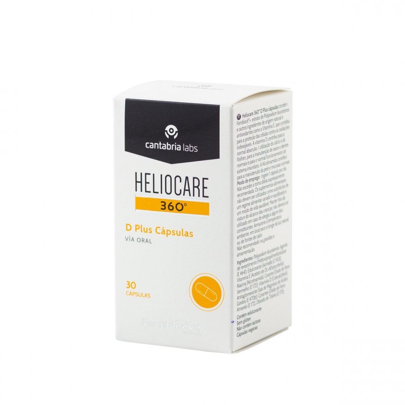 Heliocare 360º d plus 30 capsulas - Farmacia Olmos