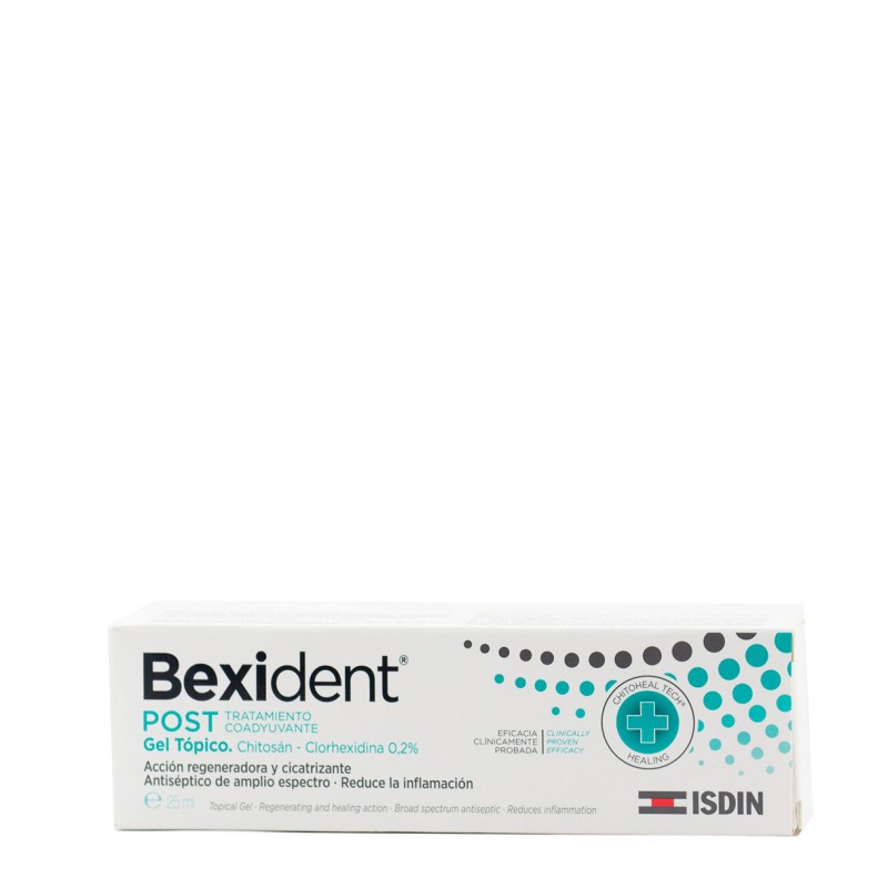 Bexident post gel topico 25ml - Farmacia Olmos