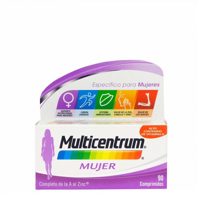 Multicentrum mujer 90 comprimidos-Farmacia Olmos
