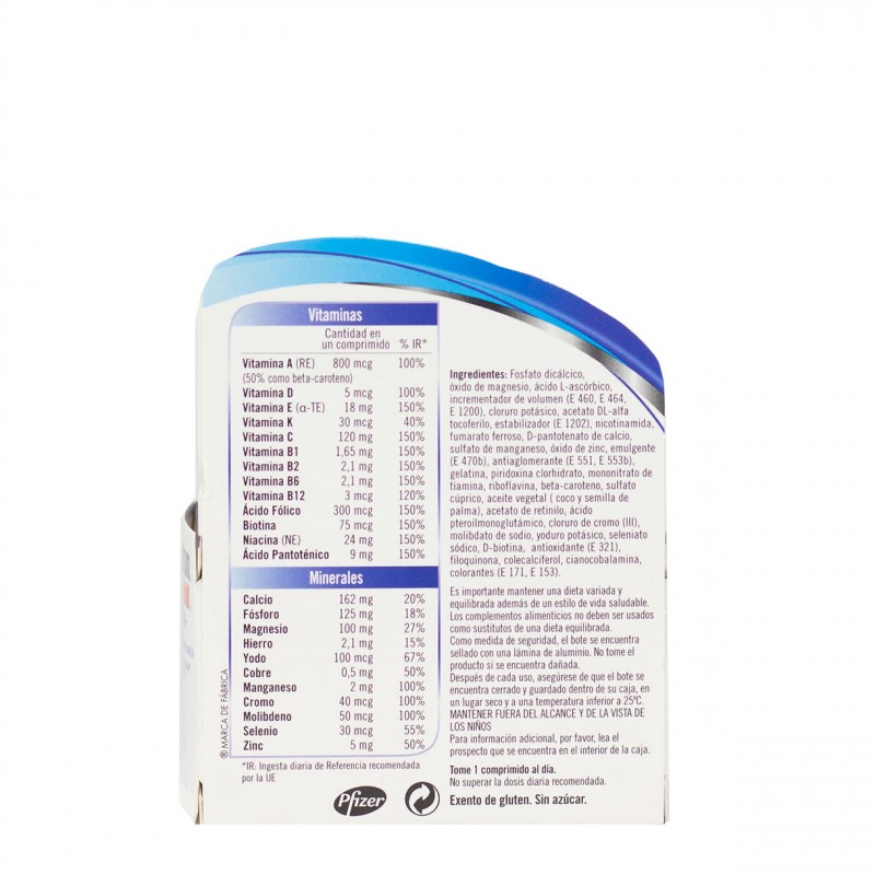 Multicentrum select 50+ 30 comprimidos-Farmacia Olmos
