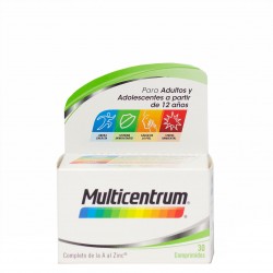 Multicentrum 30 comprimidos-Farmacia Olmos