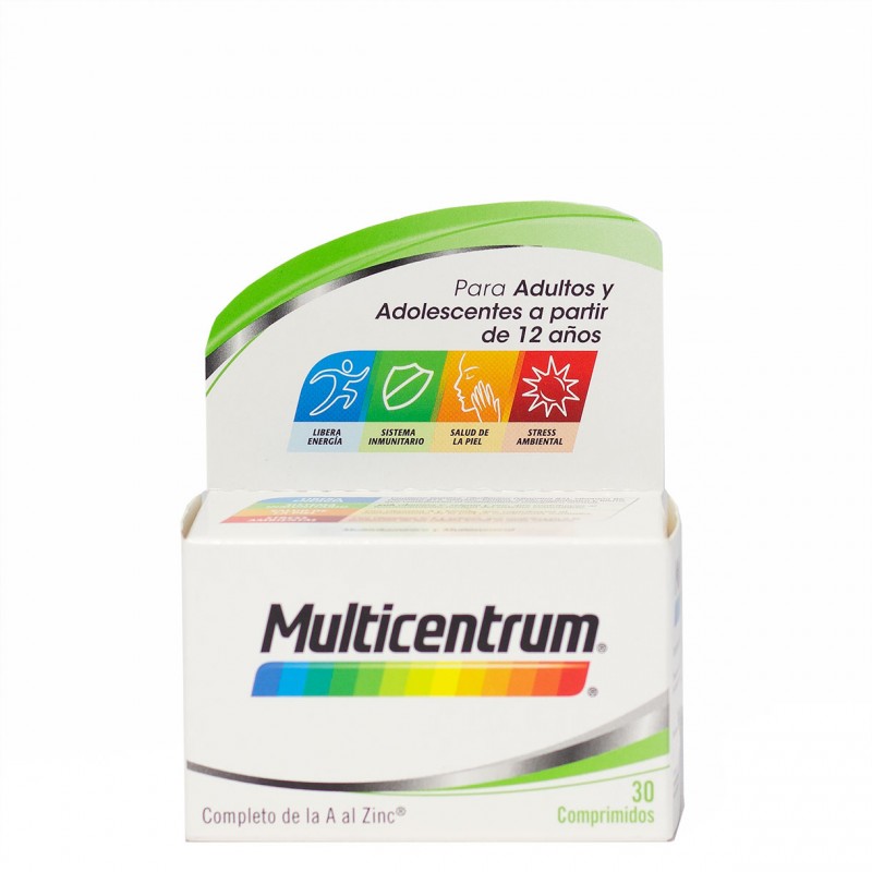 Multicentrum 30 comprimidos-Farmacia Olmos