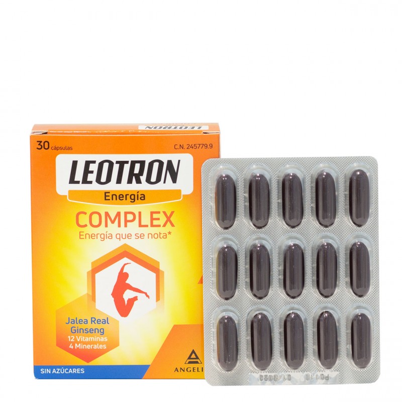 Leotron complex 30 capsulas-Farmacia Olmos