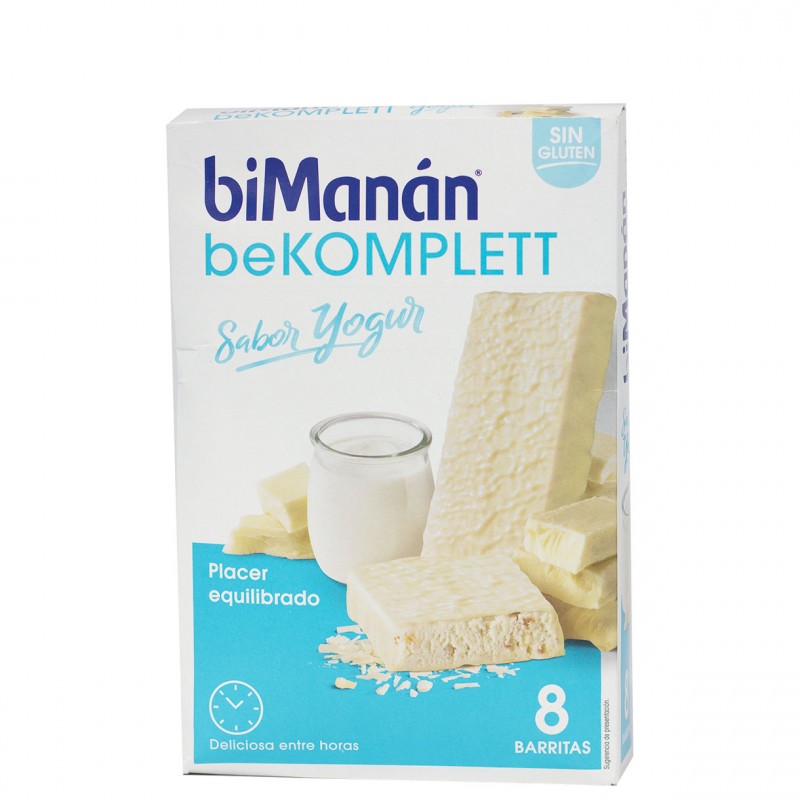Bimanan be komplett yogur 8 barritas-Farmacia Olmos