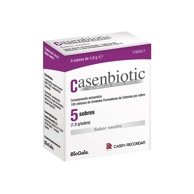 Casenbiotic 5 sobres - Farmacia Olmos