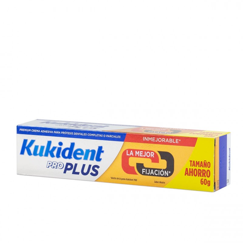 Kukident pro doble accion sabor neutro 60 g - Farmacia Olmos