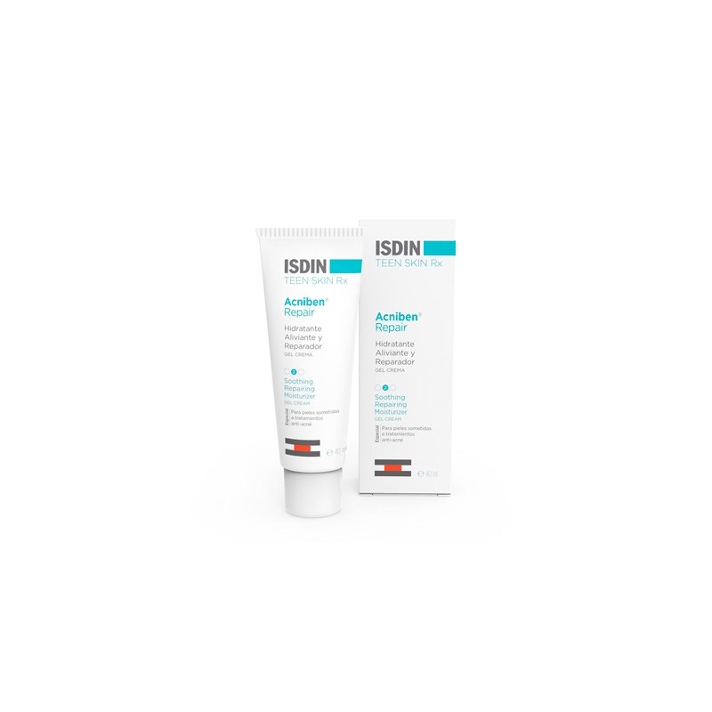 Isdin teen skin rx acniben repair gel-cream 40ml - Farmacia Olmos