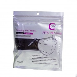 Mascarilla ffp2 certificado ce negra- Farmacia Olmos