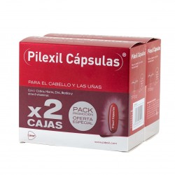 Pilexil anticaida 100 capsulas duplo +regalo champu 100ml-Farmacia Olmos
