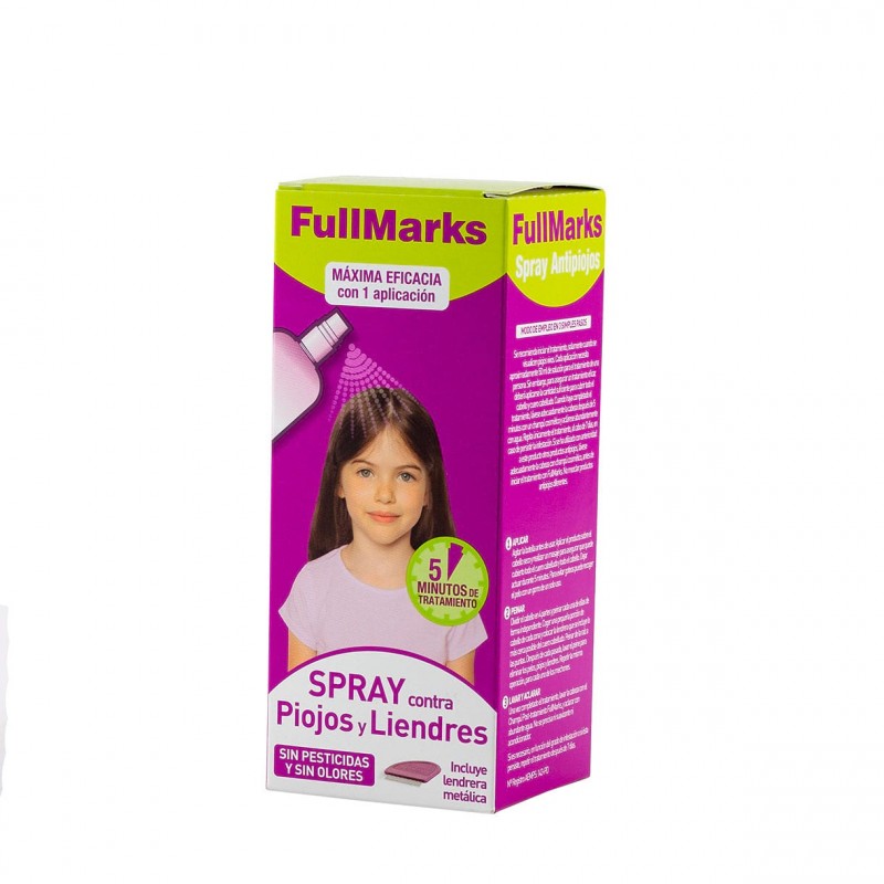 Fullmarks spray antipiojos 150 ml-Farmacia Olmos
