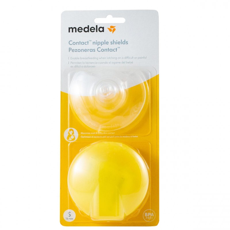 Medela pezonera contact silicona s 2 unidades - Farmacia Olmos