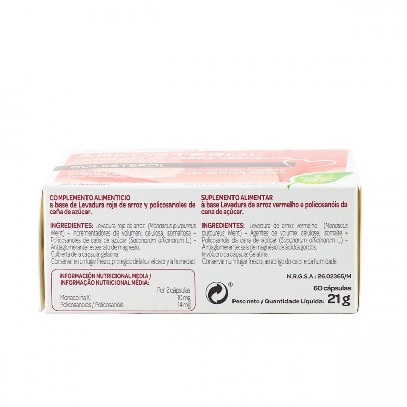 Arkosterol 60 capsulas-Farmacia Olmos