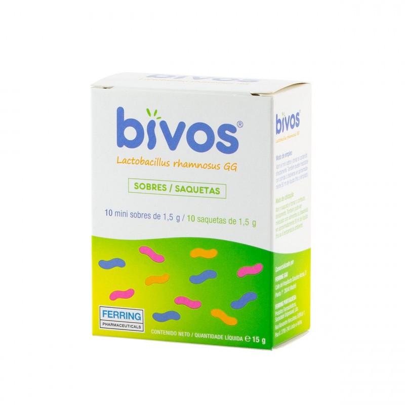 Bivos 10 minisobres - Farmacia Olmos