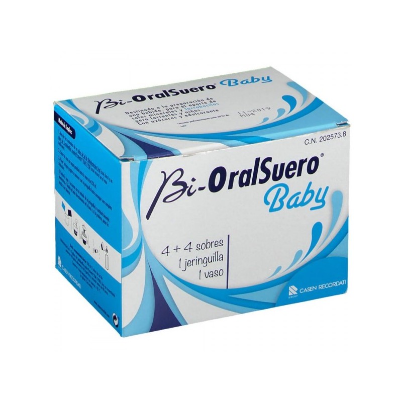 Bioralsuero baby 4 sobres - Farmacia Olmos