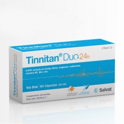 Tinnitan duo 24h 60 capsulas - Farmacia Olmos