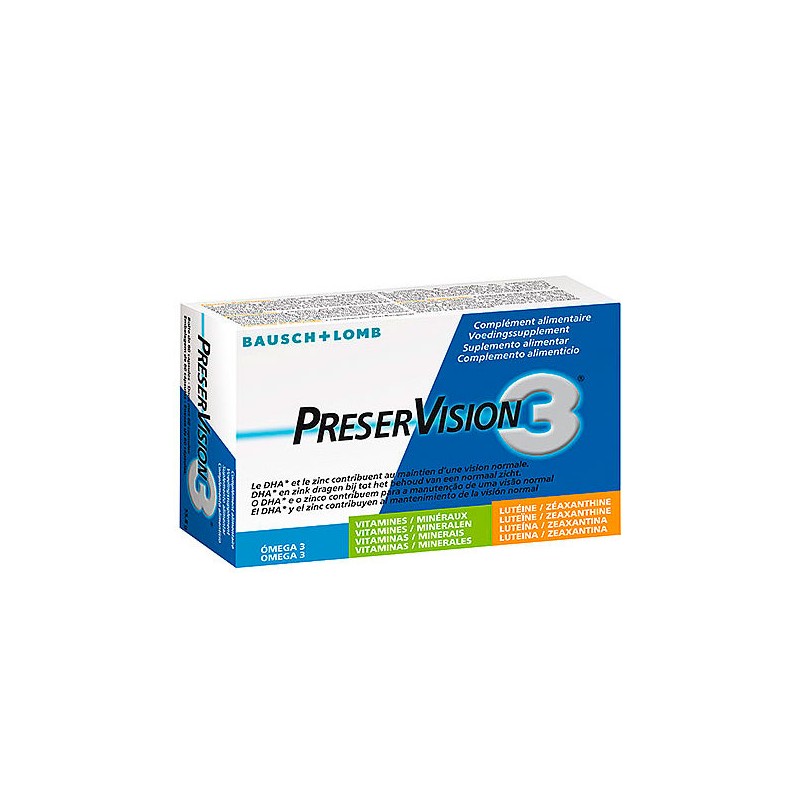 Preservision 3 60 capsulas - Farmacia Ólmos