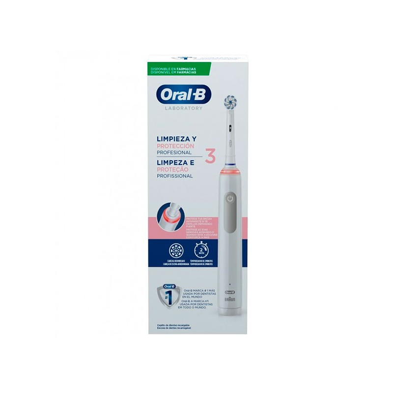 Oral b cepillo dental electrico pro3-Farmacia Olmos