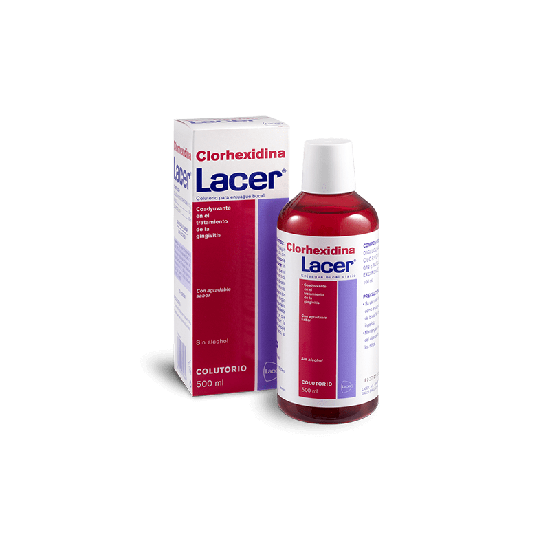 Lacer clorhexidina colutorio 500ml- Farmacia Olmos