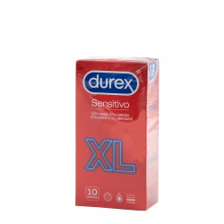 Durex sensitivo xl 10 preservativos-Farmacia Olmos