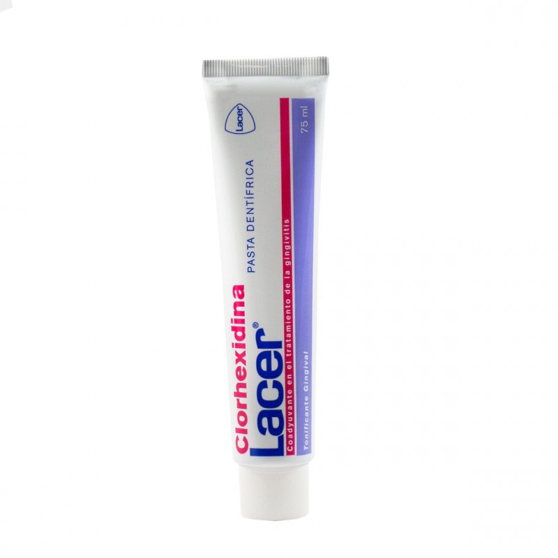 Lacer clorhexidina  pasta dental 75ml-Farmacia Olmos