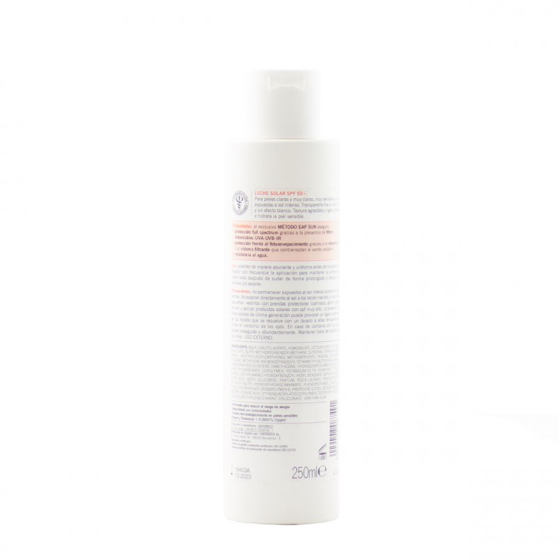 Olmos protector solar leche spf50+ textura ligera 250ml-Farmacia Olmos