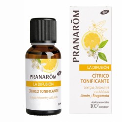 Pranarom la difusion citrico tonificante limon y bergamota 30ml-Farmacia Olmos