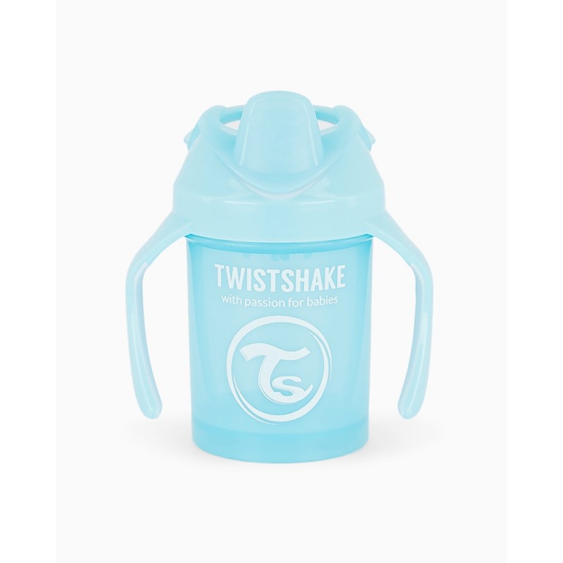 Twistshake taza azul +4m 230ml- Farmacia Olmos