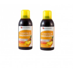 Forte pharma turboslim drenante piña 500ml pack duplo-Farmacia Olmos