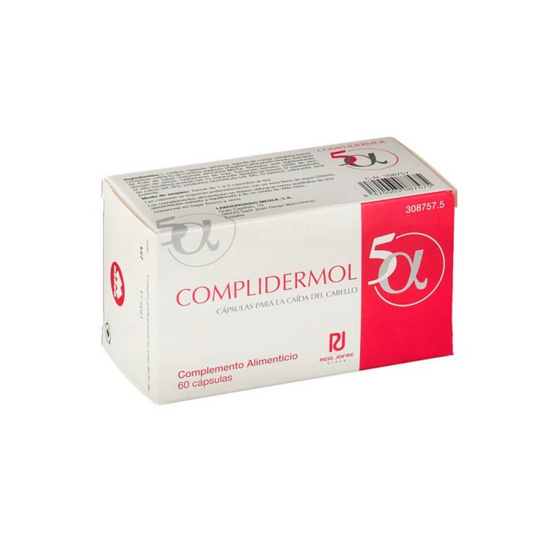 Complidermol 5alfa  60 capsulas-Farmacia Olmos