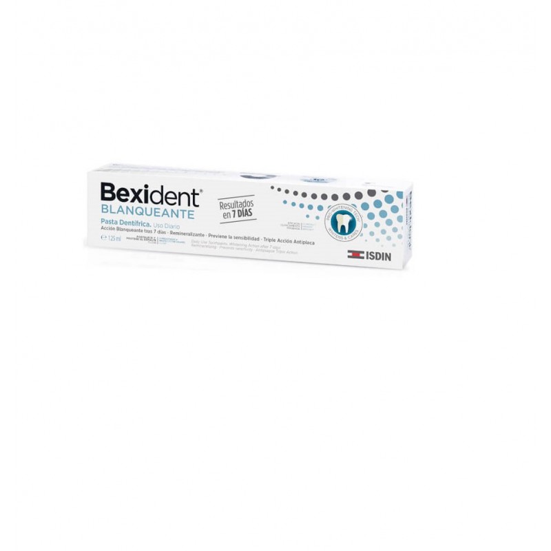 Bexident blanqueante pasta dentifrica 125ml-Farmacia Olmos