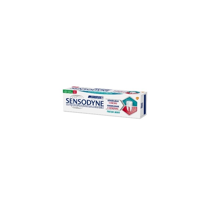 Sensodyne sensibilidad & encias fresh mint 75ml-Farmacia Olmos