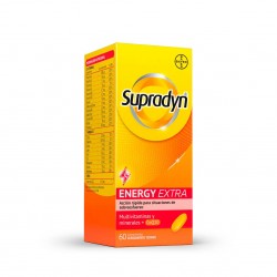 Supradyn energy extra 60 comprimidos-Farmacia Olmos