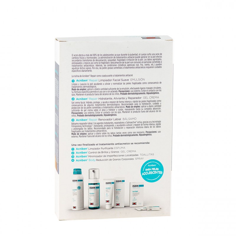 Isdin teen skin rx acniben repair gel-cream 40ml pack edicion limitada-Farmacia Olmos